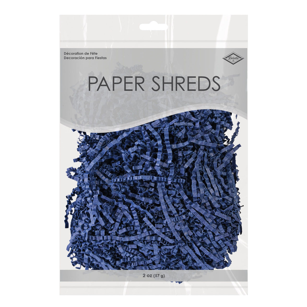 12 Pack Bulk Navy Paper Shreds 2 oz Gift Basket Filler & Packaging