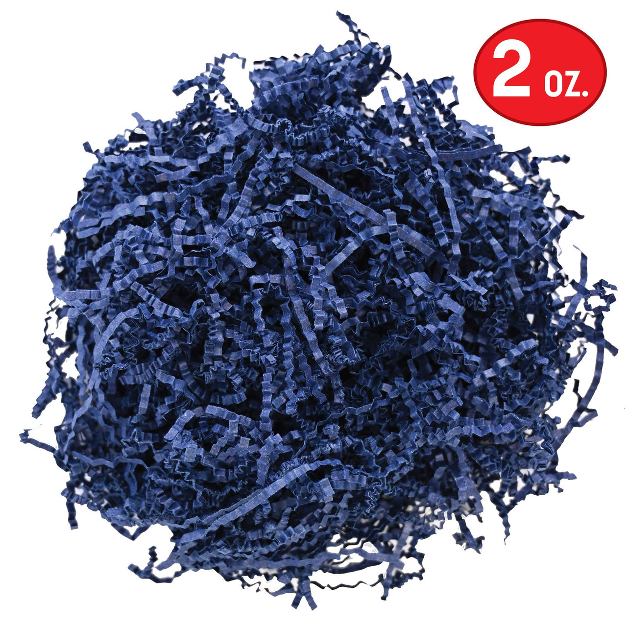 12 Pack Bulk Navy Paper Shreds 2 oz Gift Basket Filler & Packaging