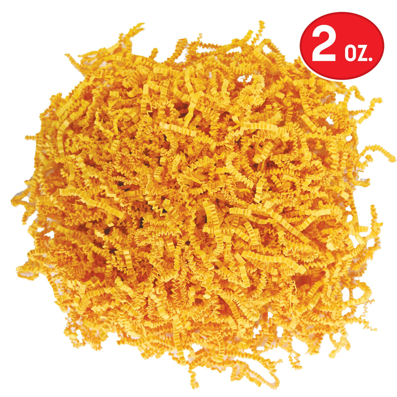 12 Pack Bulk Yellow Paper Shreds 2oz Gift Basket Filler