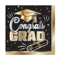 Graduation Luncheon Napkins - 16 Count 2-Ply Pack