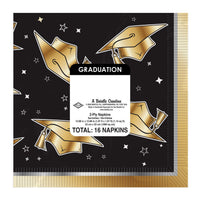 192 Pack Bulk Graduation Luncheon Napkins 2-Ply Pack