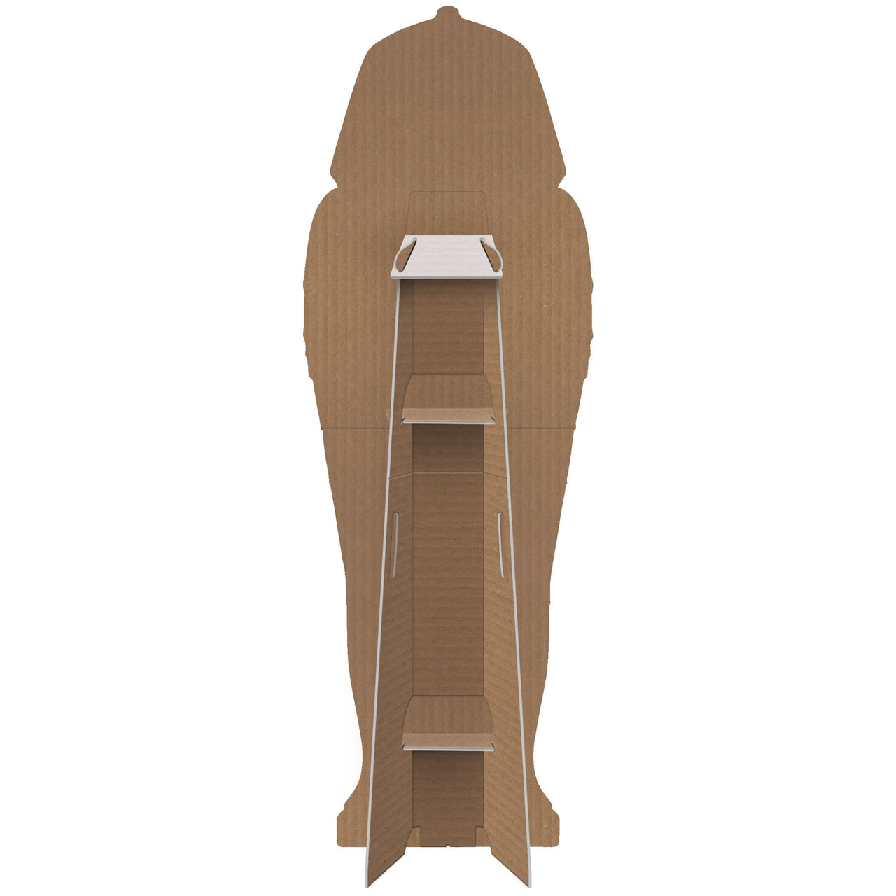 4 Pack Bulk Sarcophagus Stand-Up Prop 6.3ft Egyptian Decor