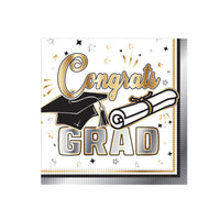 Graduation Beverage Napkins - 2-Ply (16 Count)