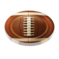 96 Pack Bulk Football Party Plates 9 Inch Dinner Plates
