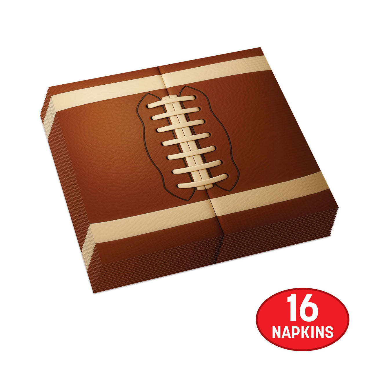 192 Pack Bulk Football Luncheon Napkins Sports Party Supplies