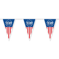 Semiquincentennial Pennant Banner - All-Weather, 10 ft