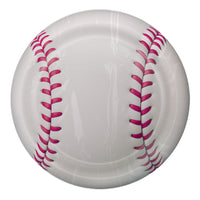 96 Pack Bulk 9 inch Baseball Party Plates Set of 8 Sports-Themed Dinnerware