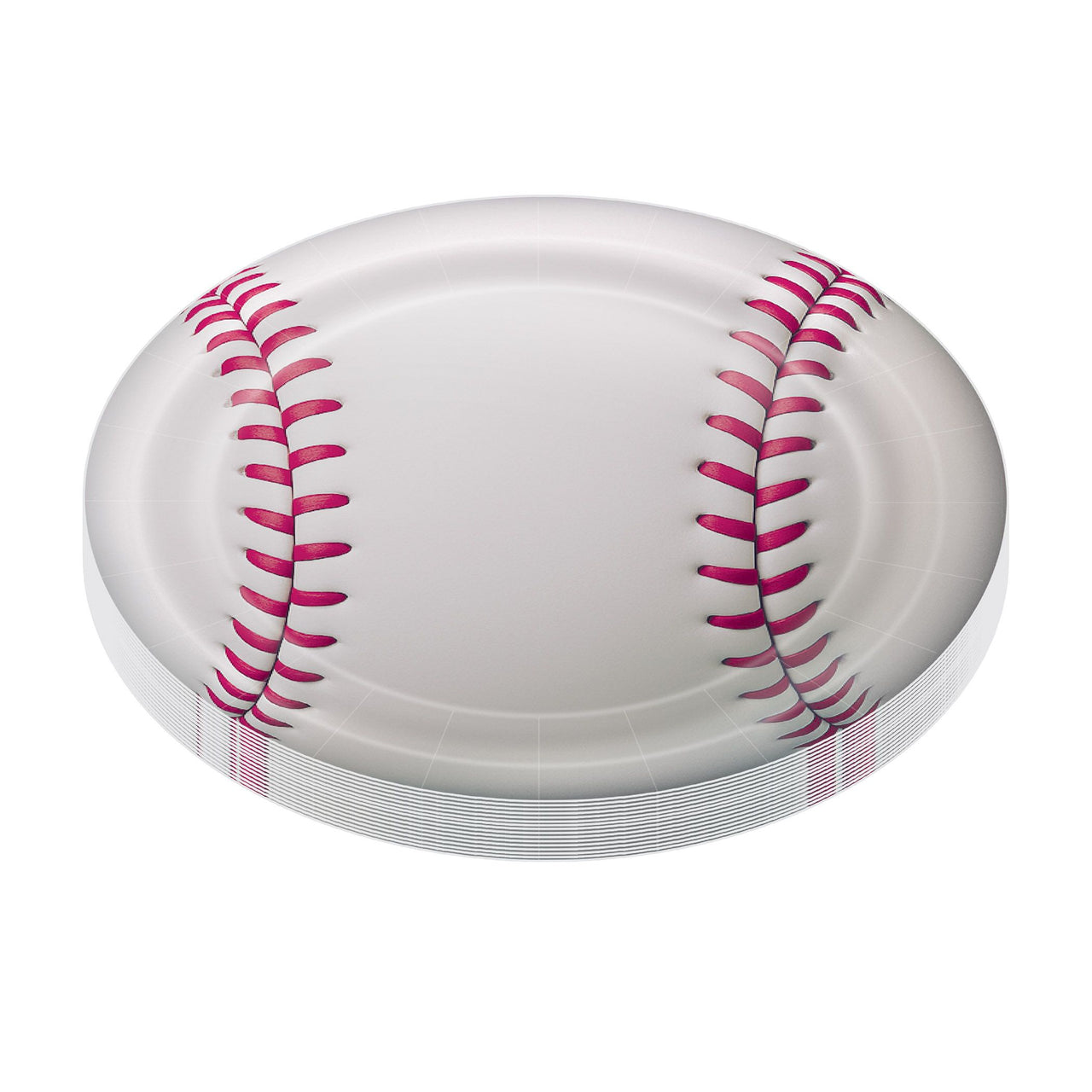 96 Pack Bulk 9 inch Baseball Party Plates Set of 8 Sports-Themed Dinnerware
