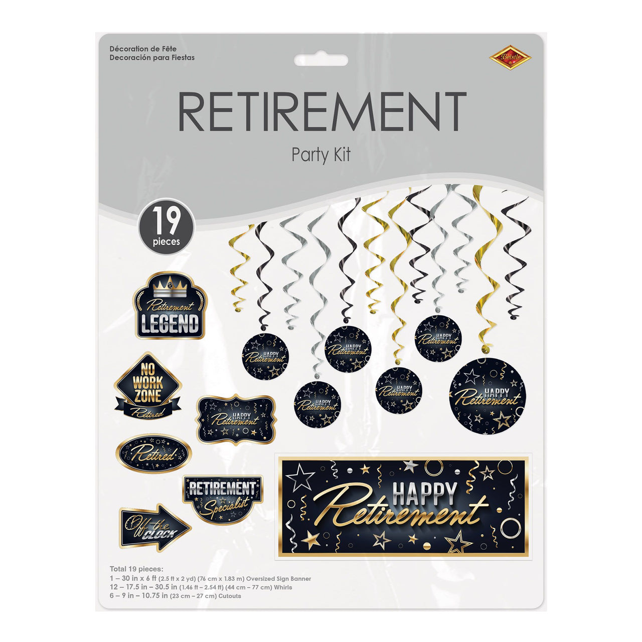6 Pack Bulk Retirement Party Kit Perfect Send-Off