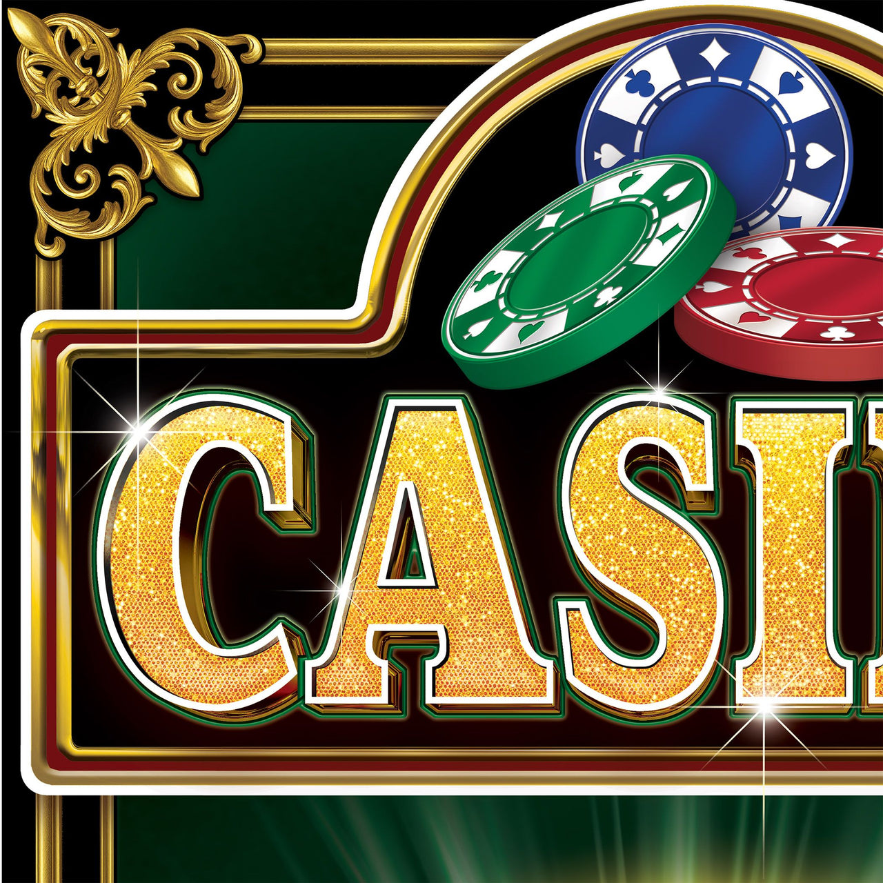 12 Pack Bulk Casino High Roller All-Weather Door Cover 6ft x 30in