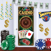 12 Pack Bulk Casino High Roller All-Weather Door Cover 6ft x 30in