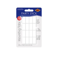 Party Stick Mounting Tabs - Bulk 384 Pack