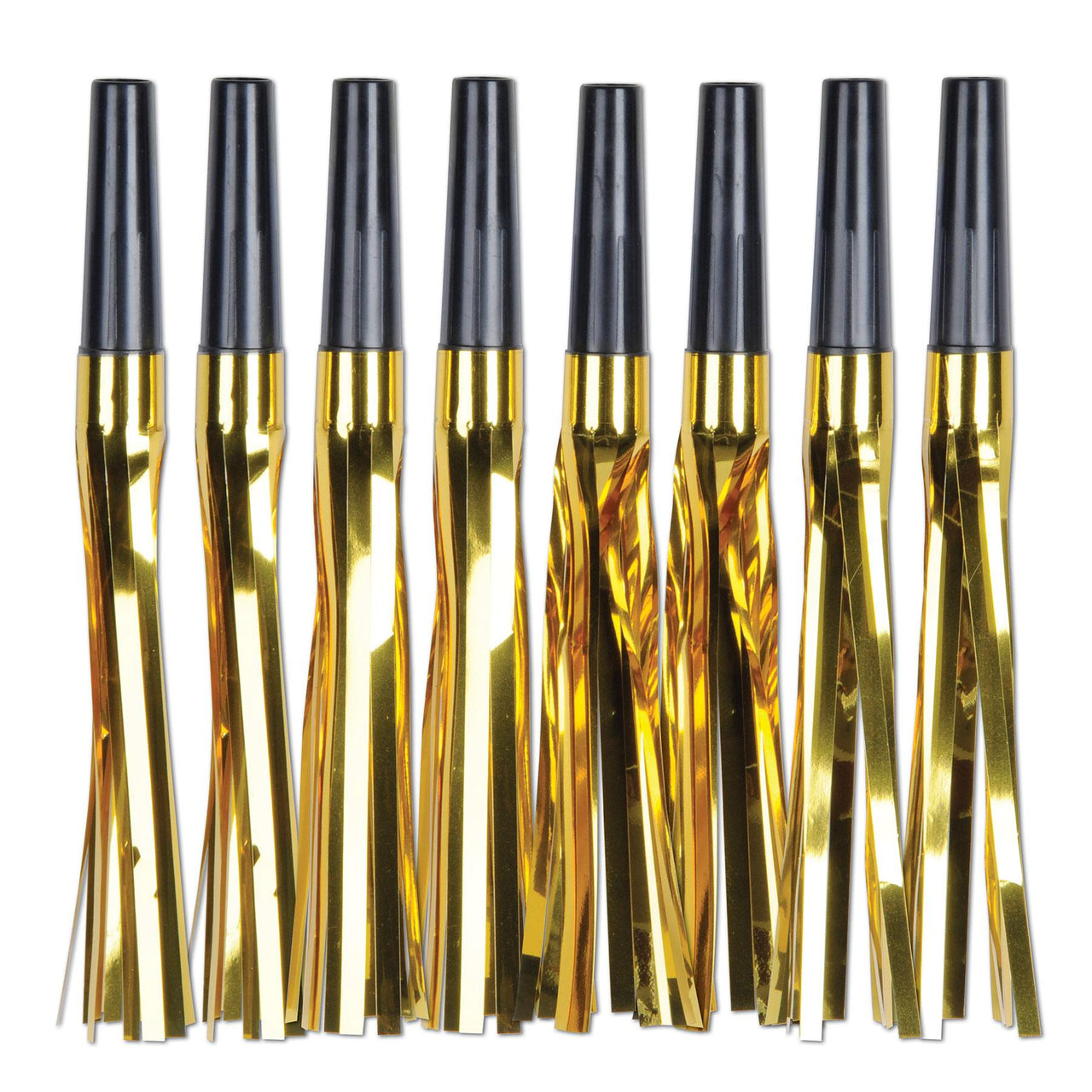 Bulk Black & Gold Squawkers (Case of 96) by Beistle