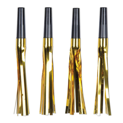 New Year's Eve Squawkers black/gold - Bulk/96 Squawkers