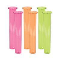 Luau Party Neon Test Tube Shot Glasses - Bulk/72 Shot Glasses