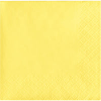 500 pc Bulk Mimosa Yellow Beverage Napkins