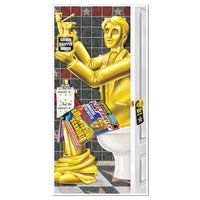 Awards Night Restroom Party Door Cover - Bulk 12 Pack
