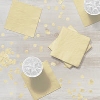 Ivory Beverage Napkin, 3 Ply (50/Pkg)