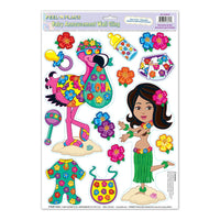 Hula Baby Peel 'N Place Clings - Bulk/168 Clings