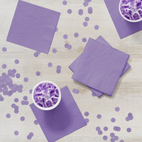 Luscious Lavender Beverage Napkin, 3 Ply (50/Pkg)
