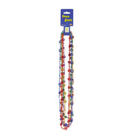 Peace Sign Party Bead Necklaces - Bulk 72 Pack