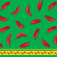 Party Supplies - Chili Pepper Tablecover (Case of 12)