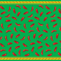 Party Supplies - Chili Pepper Tablecover (Case of 12)