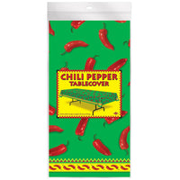 Party Supplies - Chili Pepper Tablecover (Case of 12)