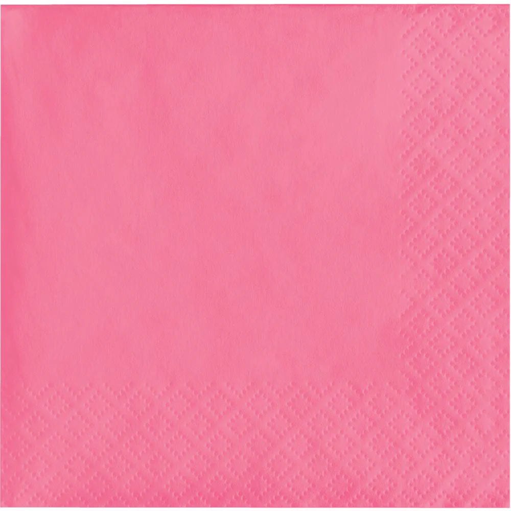 Candy Pink Luncheon Napkin 2Ply (50/Pkg)