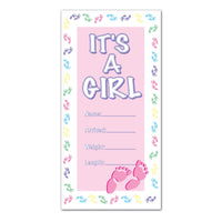 It's A Girl Door Cover - Bulk 12 Pack