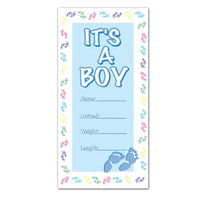 It's A Boy Door Cover - Bulk 12 Pack