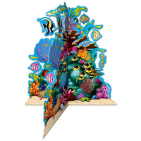 Luau Party 3-D Coral Reef Centerpiece - Bulk 12 Pack