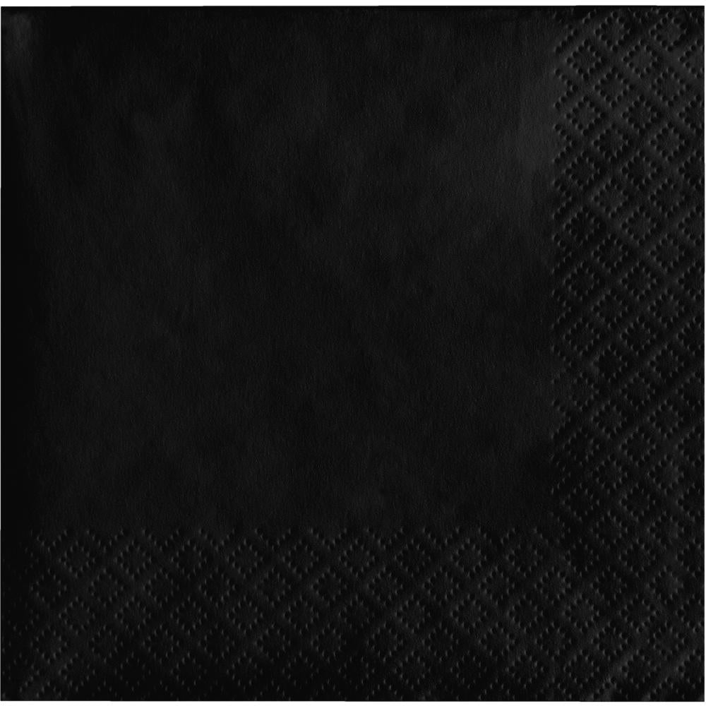Black Beverage Napkins (20/Pkg)