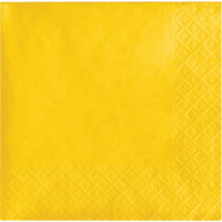 School Bus Yellow Napkins (20/Pkg)