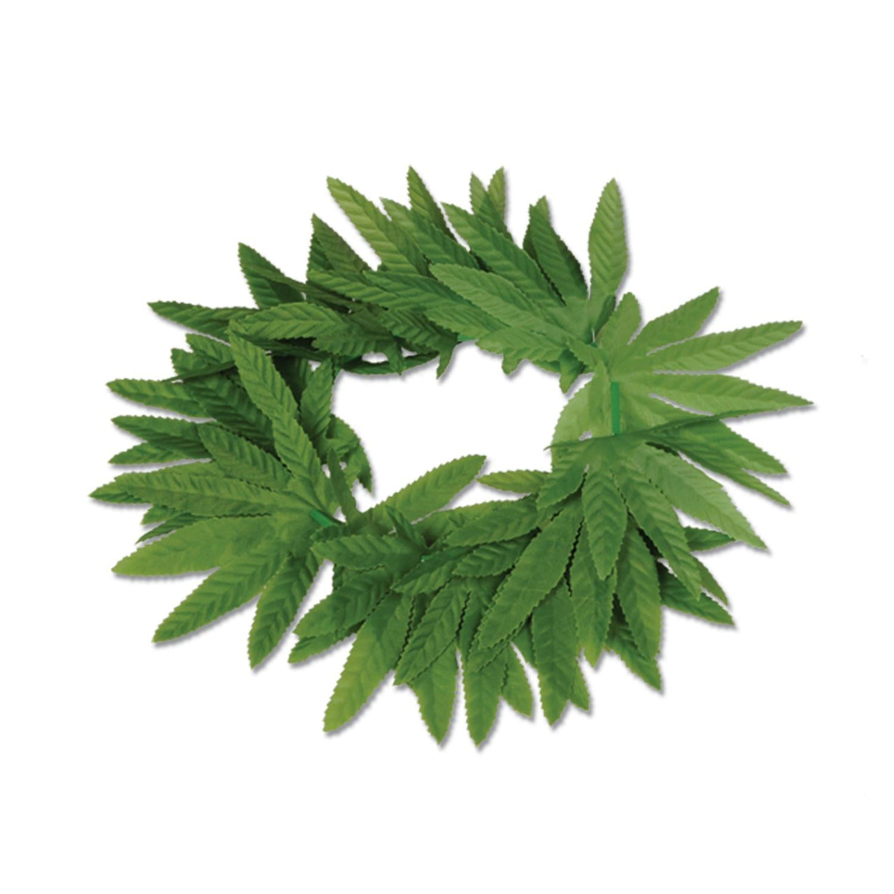Luau Party Tropical Fern Leaf Headband - Bulk 12 Pack