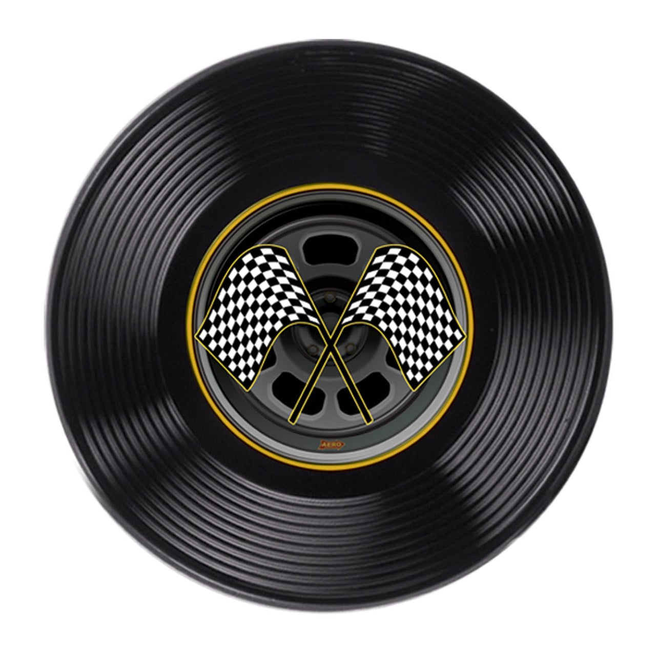 Plastic Racing Tire Party Decoration - Bulk 12 Pack