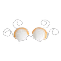 Luau Party Plastic Shell Bikini Top - Bulk/12 Bikini Tops