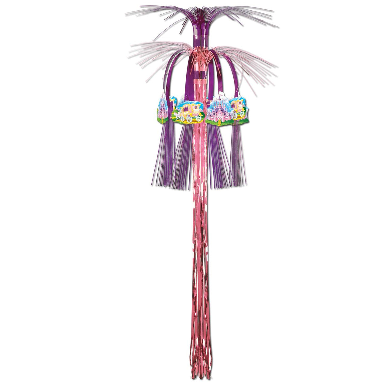 Princess Cascade Party Hanging Column - Bulk 12 Pack