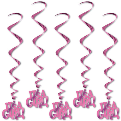 It's A Girl! Whirls - Bulk/30 Whirls