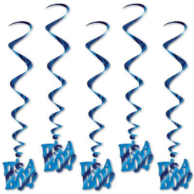 It's A Boy! Whirls - Bulk/30 Whirls