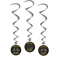 Racing Tire Party Whirls - Bulk/18 Whirls