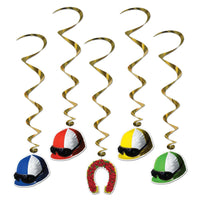 Jockey Helmet Party Whirls - Bulk/30 Whirls