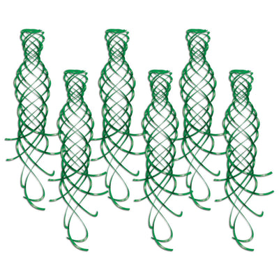 Shimmering Party Whirls green - Bulk/36 Whirls
