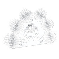 Wedding 2-Sided Centerpiece - Bulk 12 Pack