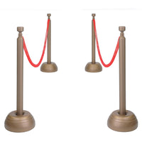 Red Rope Stanchion Party Set
