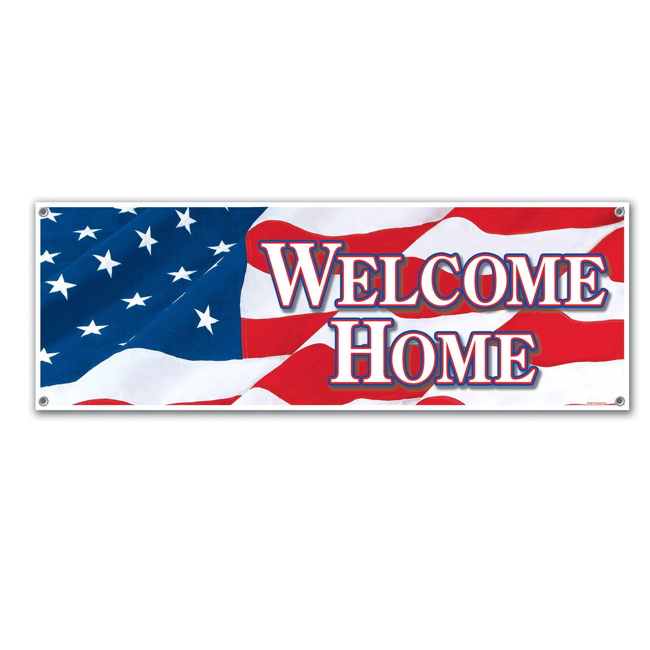 Welcome Home Party Sign Banner - Bulk 12 Pack