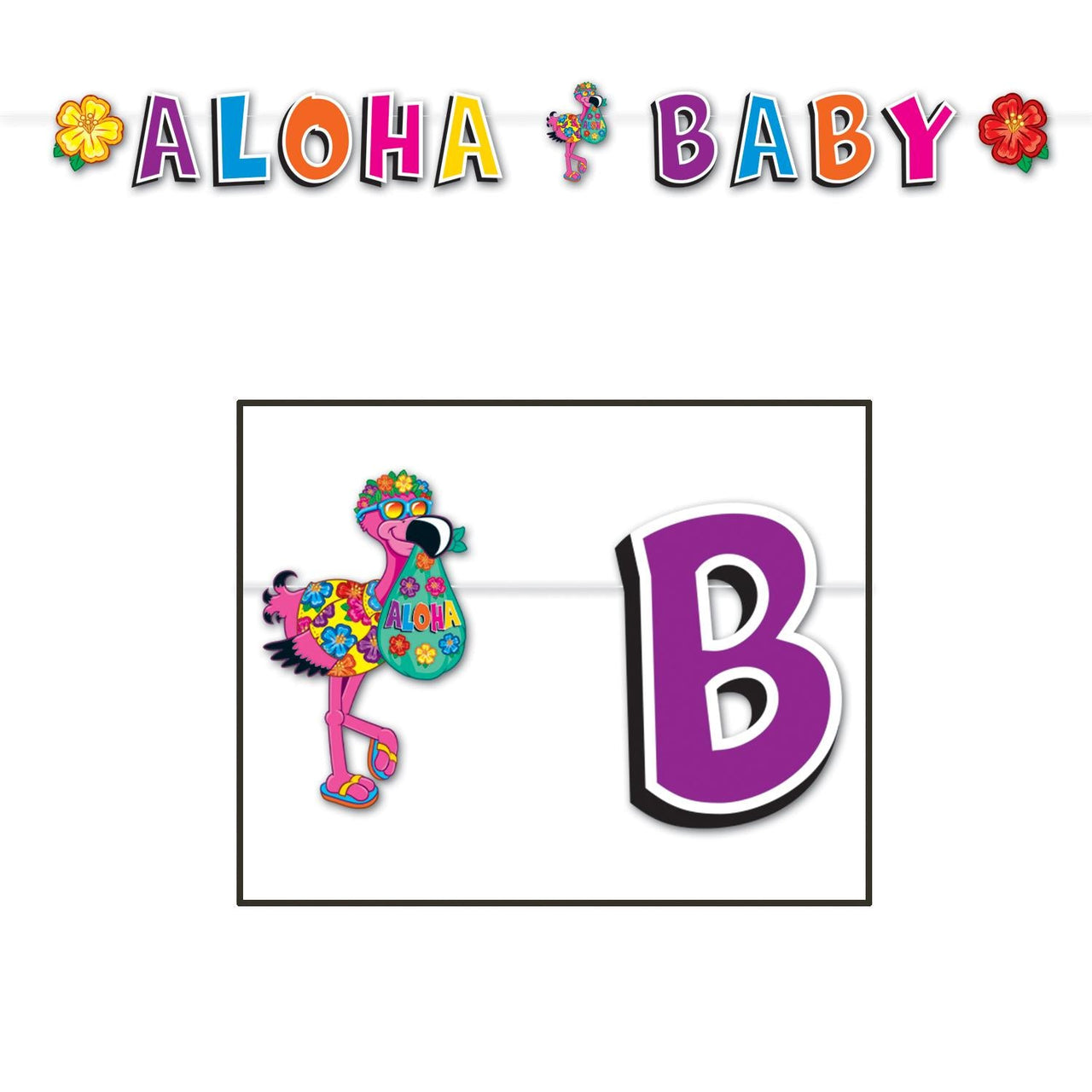 Hula Baby Streamer - Bulk 12 Pack