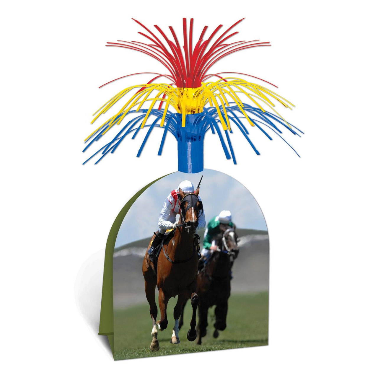 Horse Racing Party Centerpiece - Bulk 12 Pack