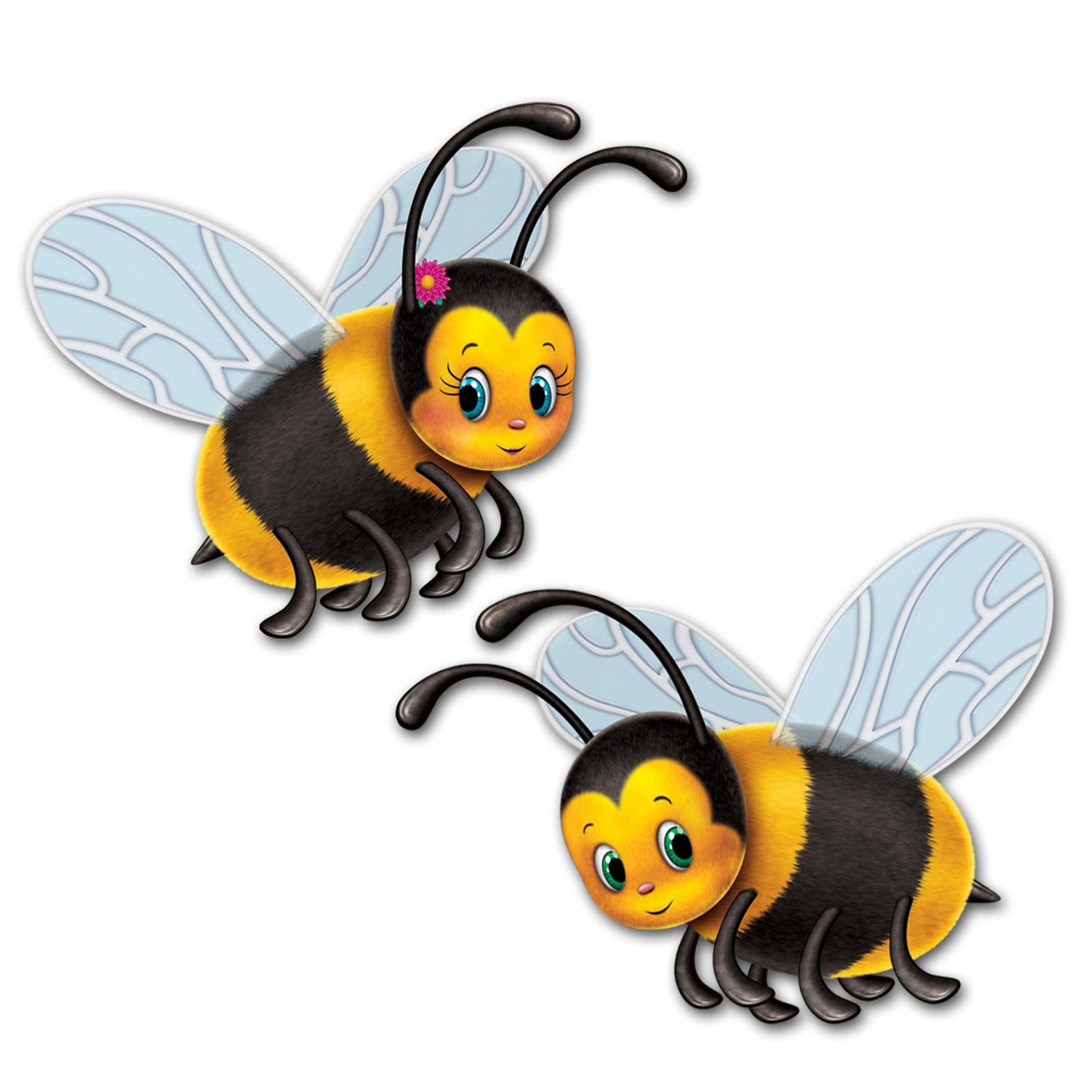 Bumblebee Party Cutouts - Bulk 24 Pack