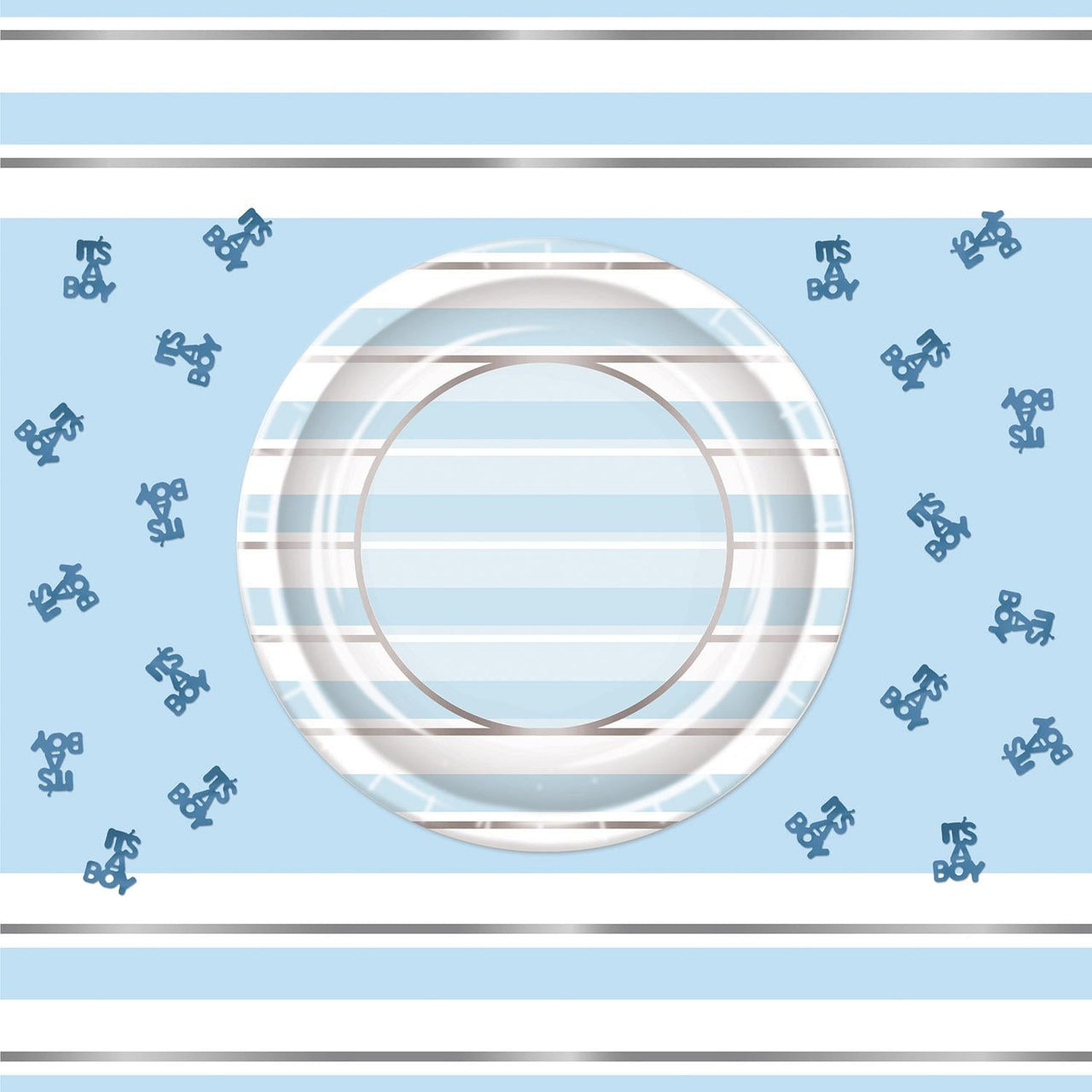 Bulk Baby Shower It's A Boy confetti (12 Packages/Case) by Beistle